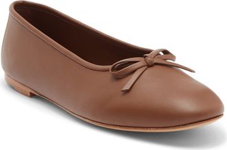 Pedro Garcia Hanny Ballet Flat in Chestnut at Nordstrom Rack, Size 5.5Us / 35.5Eu