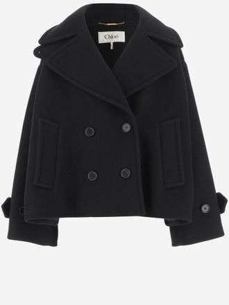 Chlo&eacute; Black Wool Jacket