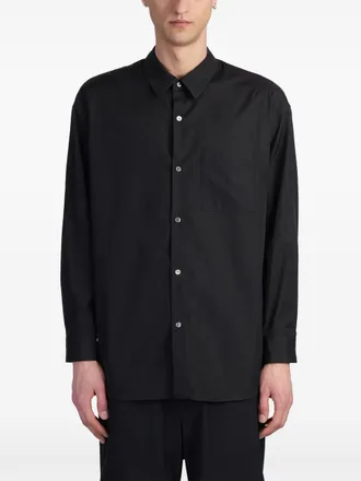 Attachment Camicia in cotone - Nero