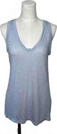 Michael Stars Annie U Neck Tank In Periwinkle