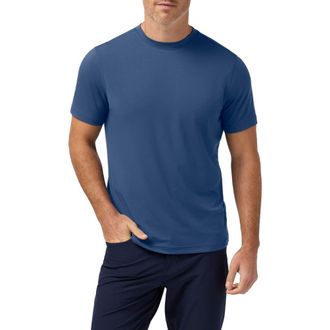 Mizzen+Main Knox Performance T-Shirt in Midnight Navy at Nordstrom, Size X-Large