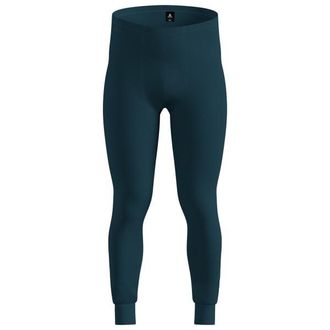Odlo Base Layer Bottom Long Active Warm Eco Kunstfaserunterw&auml;sche f&uuml;r Herren | blau