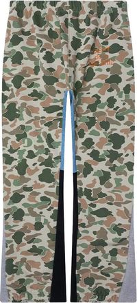 Gallery Dept. Camouflage-print Trainingsbroek - Heren - Sweatpants - Veelkleurig - M - Katoen - Broeken