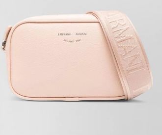 Emporio Armani camera shoulder bag adjustable strap design