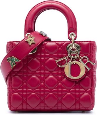 Dior Pre-owned Dior Small Lambskin Cannage My ABCDior Lady Dior Ladies W3HQIIAIJXBDPQ6N