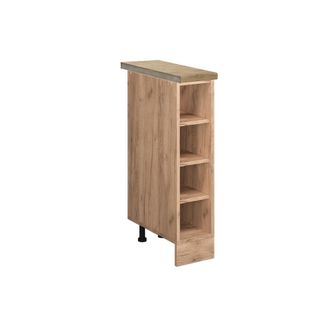 Vicco Estante De Cocina R-line, Roble Dorado, 20 Cm, Et Roble
