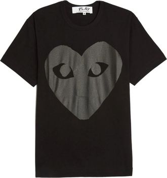 Comme Des Garçons Hombre, Camisetas, Negro, Talla: L