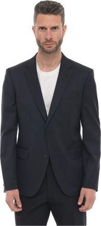 HUGO BOSS Hombre, Chaquetas, Azul, Talla: 2XL