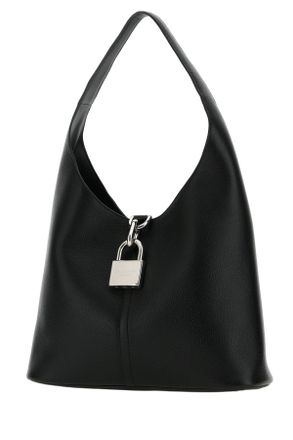 Balenciaga Black T Domesticated Calf Le Borse A Mano Bag
