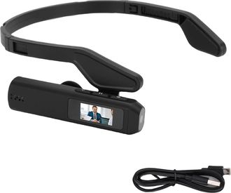 No Brand Conectividad Para Smartphone Para Ciclismo, C&aacute;mara En La Diadema, Lente Gran Angular, Gancho Para La Oreja, Multifuncional Para Uso Diario