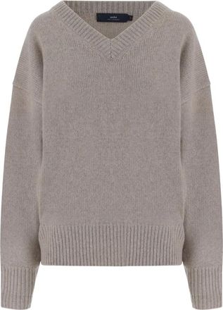 arch4 Truien & Vesten, Dames, Beige, XS, Kasjmier, Cashmere Sweater