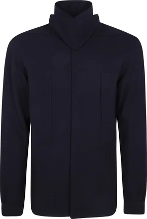Rick Owens Jacket Leather Outershirt