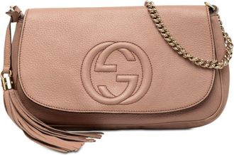 Gucci Pre-owned Gucci Medium Calfskin Soho Chain Flap Crossbody Ladies F159QJ119MFJ90YP