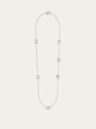 Ferragamo Women Vara long necklace Silver