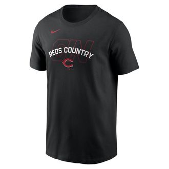 Nike Cincinnati Reds Fashion Nike Mens MLB T-Shirt in Black | N19900ARED-19Z