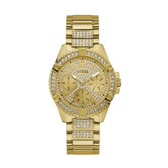 Guess Lady Frontier 40mm - Dames - Horloges - Geel - ONE Size - Accessoires