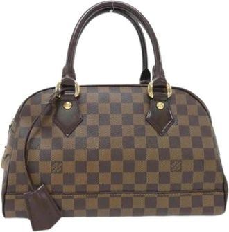Louis Vuitton Pre-owned Handbags, female, Brown, Size: ONE SIZE Pre-owned Damier Canvas Handbag