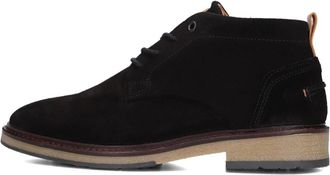 Mazzeltov Heren Casual Veterschoenen Sanjay - Heren - Veterlaarzen - Bruin - 42 EU - Wol - Schoenen