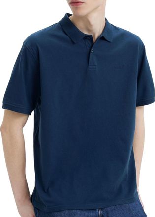 Ben Sherman Polohemd van katoen met relaxte pasvorm voor heren (Navy Blazer)