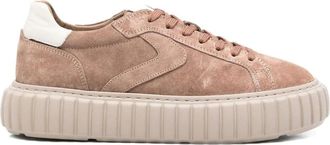 Sergio Moretti Schoenen, Dames, Beige, 41 EU, Leer, Vrijetijdssneakers