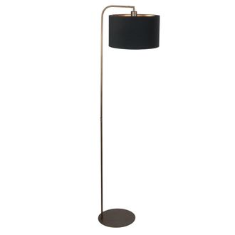 Steinhauer Steinhauer - L&aacute;mpara De Pie - Stang - Bronce - Metal Textil