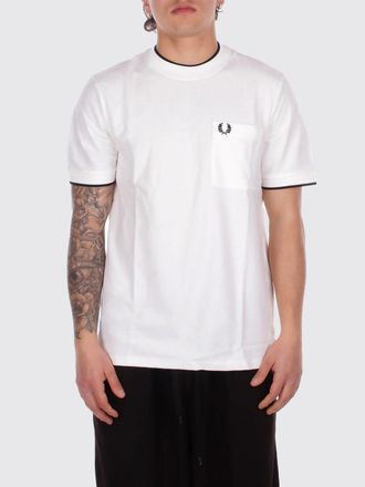 Fred Perry T-shirt in cotone con logo
