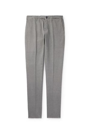 パンツ INCOTEX GREY LINEN PANTS Incotex Grey Linen Pants | Garmentory