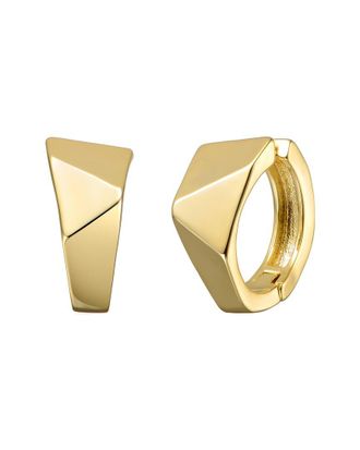 Rachel Glauber 14K Plated Hoops