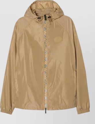 Burberry nylon hooded jacket