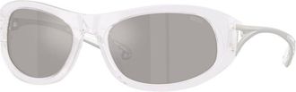 Diesel DL2007U 20286G Mens Sunglasses White Size 57