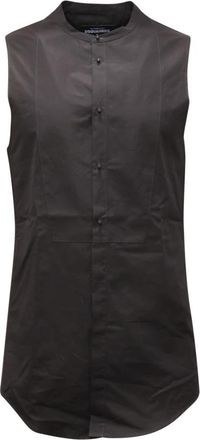 Dsquared2 Mouwloos shirt gemaakt in Itali&euml; - Heren - Tops zonder mouwen - Zwart - S - Tops