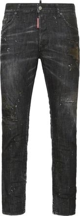Dsquared2 Zwarte Klassieke Vijf Zakken Jeans - Heren - Slim Fit Jeans - Zwart - M - Jeans