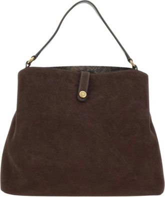 Gianni Chiarini Fiona Schoudertas - Dames - Tassen - Bruin - Maat: ONE Size Zijde