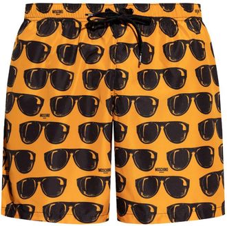 Moschino Amber Orange Swim Shorts
