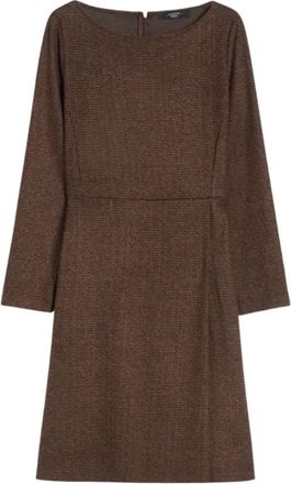 Max Mara Mujer, Vestidos, Marrón, Talla: S