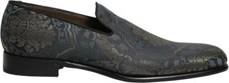Dolce & Gabbana Floral Brocade Loafers - Heren - Loafers - Veelkleurig - 44 EU - Leer - Schoenen