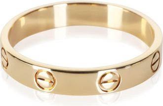 Cartier Pre-Owned Cartier Yellow Gold Small Model Love Ring