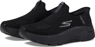 Skechers Max Cushioning Arch Fit Fluidity Hands Free Slip-Ins Womens Shoes Black : 5.5 B - Medium, Textile