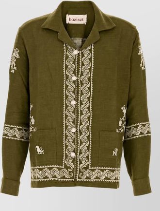 Baziszt cotton shirt jacket