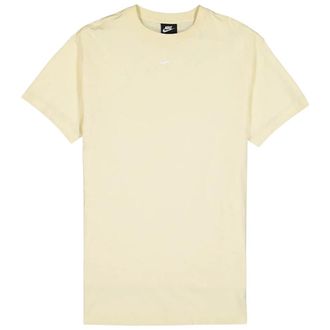 Nike Heren Swoosh Logo Los Fit T-shirt (Cr&egrave;me)