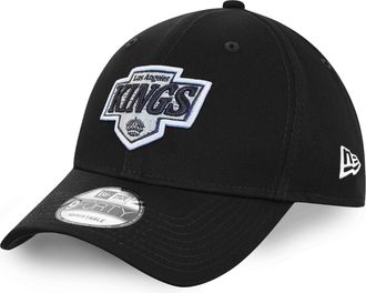 New Era Los Angeles Kings NHL Injection Black 9Forty Adjustable Snapback Cap