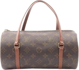 Louis Vuitton Pre-owned Handbags, female, Brown, Size: ONE SIZE Pre-owned Vintage Canvas Handbag