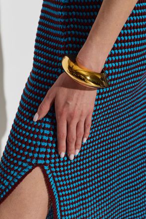 Alaia Geometric Bracelet, Womens, Gold