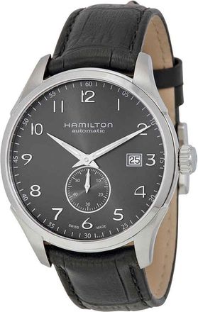 Hamilton Jazzmaster Maestro Automatic Black Dial Black Leather Mens Watch H42515735