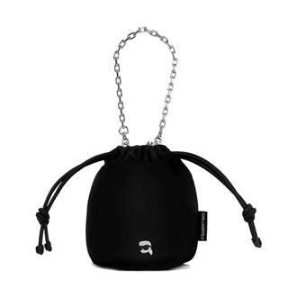 Karl Lagerfeld Mujer, Bolsos, Negro, Talla: ONE Size