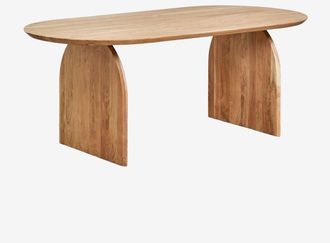 Sklum Sklum - Tavolo da pranzo ovale in legno di acacia (200x100 cm) Bedum