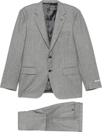 Canali Prince Of Wales Check Suit