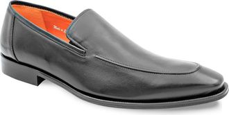Mezlan Apron Toe Loafer in Black at Nordstrom Rack, Size 9.5