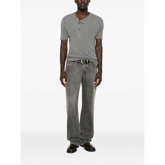 Vivienne Westwood Asymmetric Button Detail Sweater - Grey