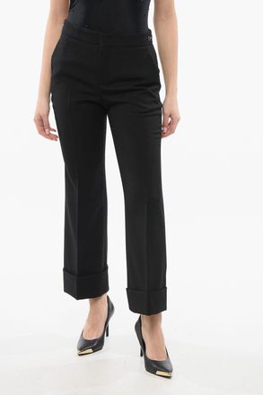 Gucci Pantaloni in Lana con Morsetto sui Lati Gucci